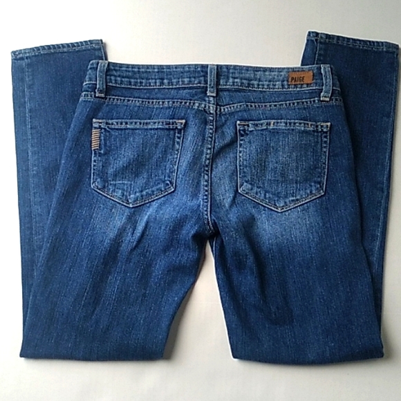 Womens Paige Skyline Ankle Peg Jeans 27 Jessie Tear & Repair - Picture 4 of 7